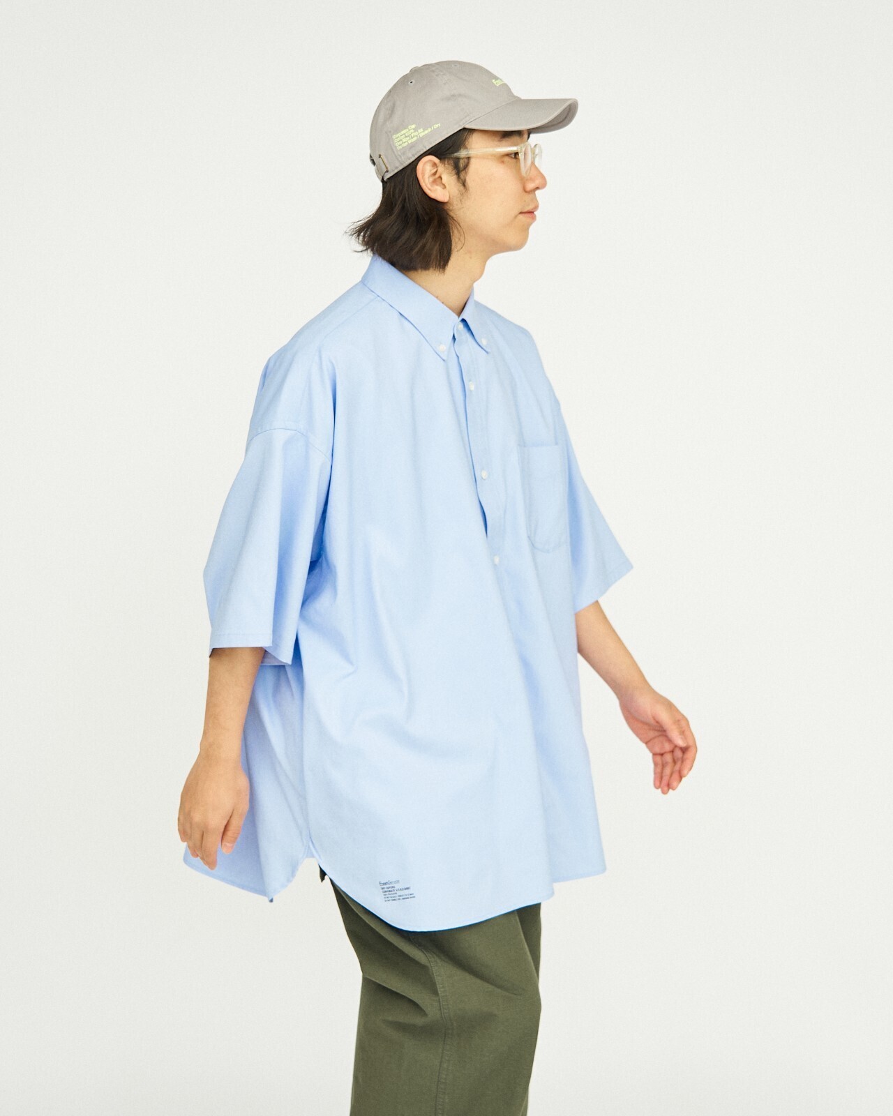 FreshService 男士 DRY OXFORD CORPORATE S/S B.D SHIRT (24SS) 圖片7