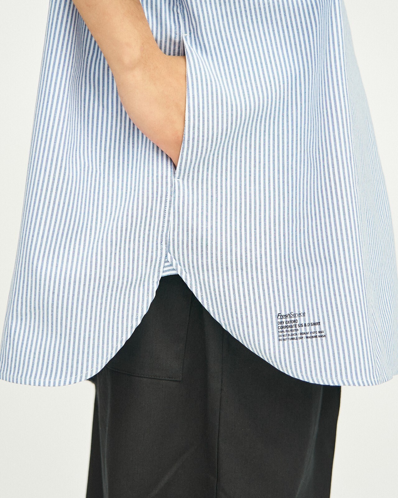 FreshService 男士 DRY OXFORD CORPORATE S/S B.D SHIRT (24SS) 圖片16