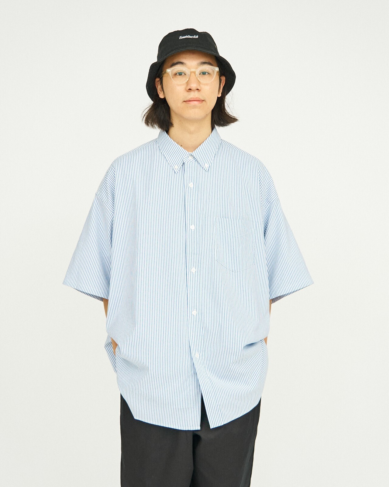 FreshService 男士 DRY OXFORD CORPORATE S/S B.D SHIRT (24SS) 圖片14