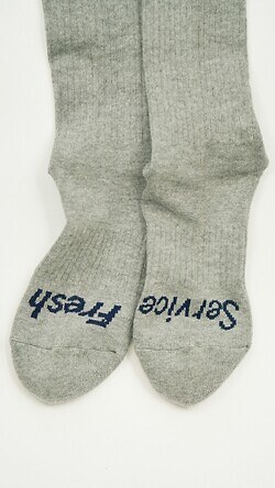 フレッシュサービス レディース & メンズ シグネチャー3パックソックス 画像5