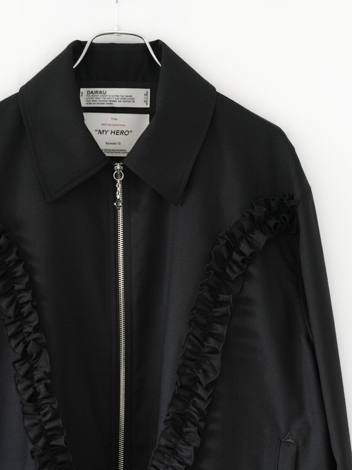 DAIRIKU 男裝 "Jett" Western Frill Jacket 圖片7