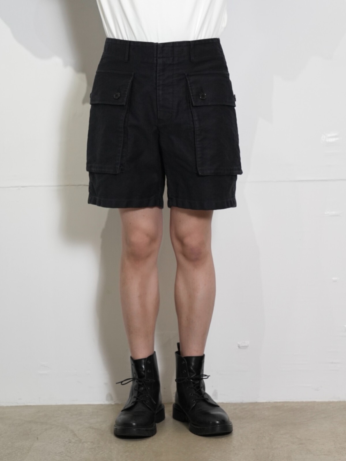 ダイリク メンズ モールスキン ショートスラックス 画像1