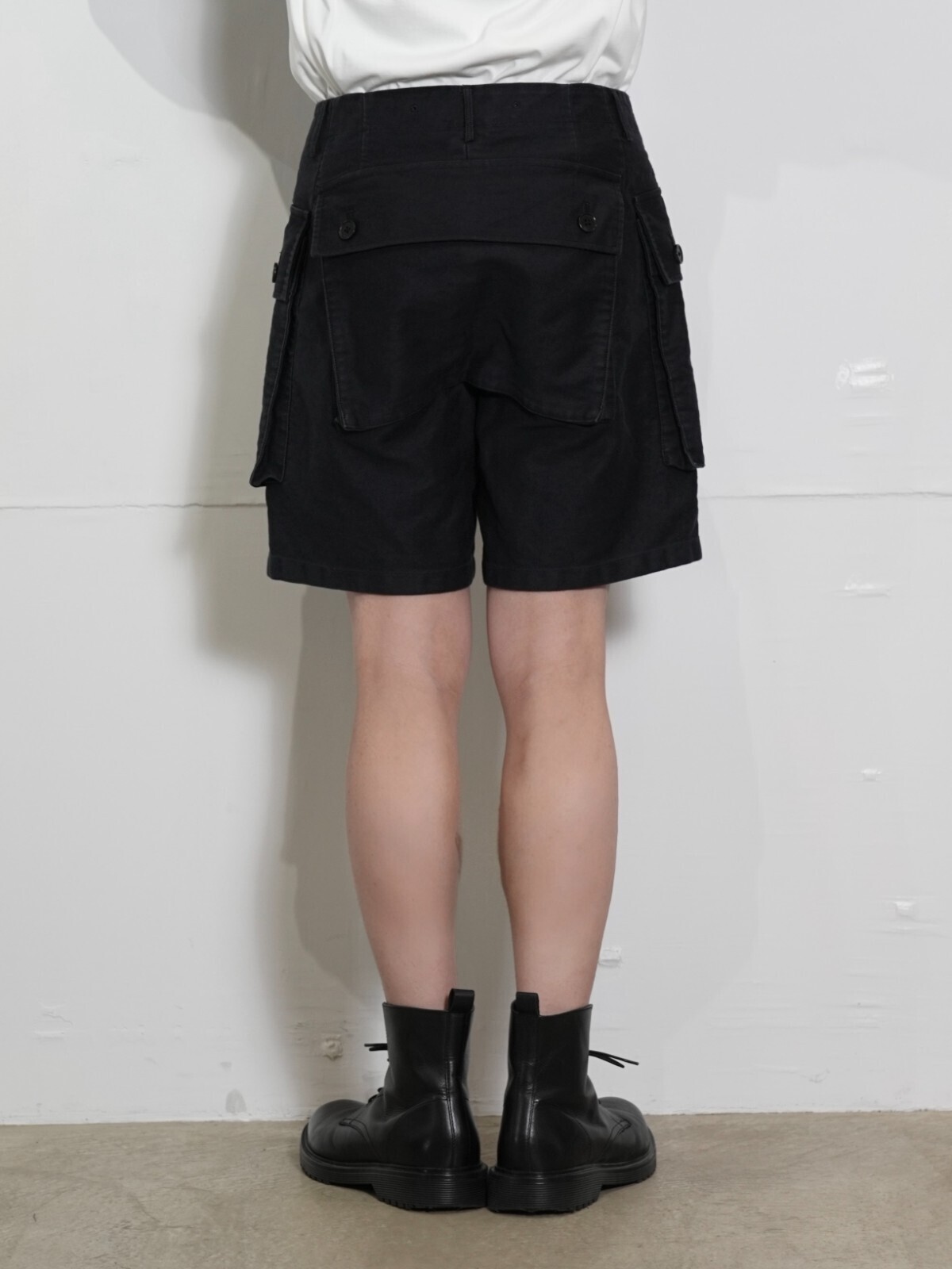 DAIRIKU 남성 Mole Skin Short Slacks  이미지3