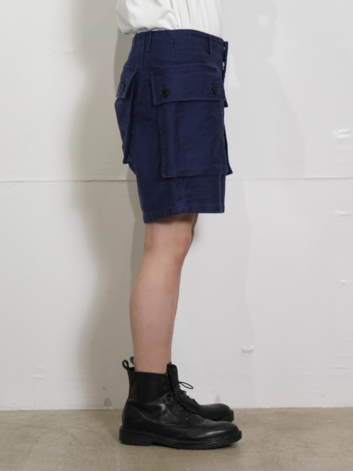 DAIRIKU 남성 Mole Skin Short Slacks  이미지14