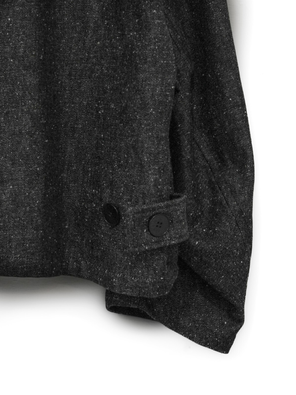 Blanc YM 女士 & 男士 Silk Denim Short Coat 图片13