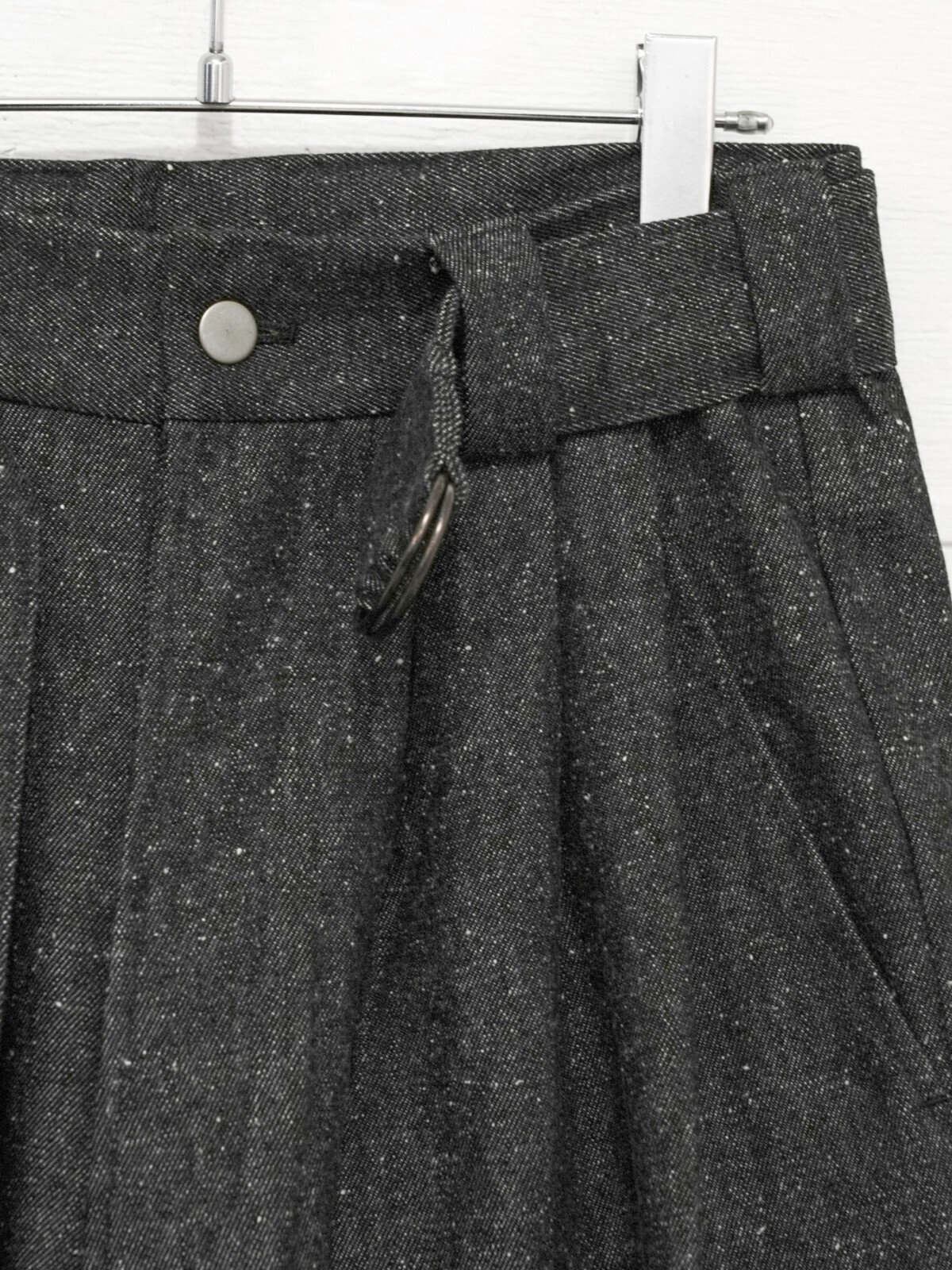 Blanc YM 女士 & 男士 Silk Denim Wide Pants 圖片9