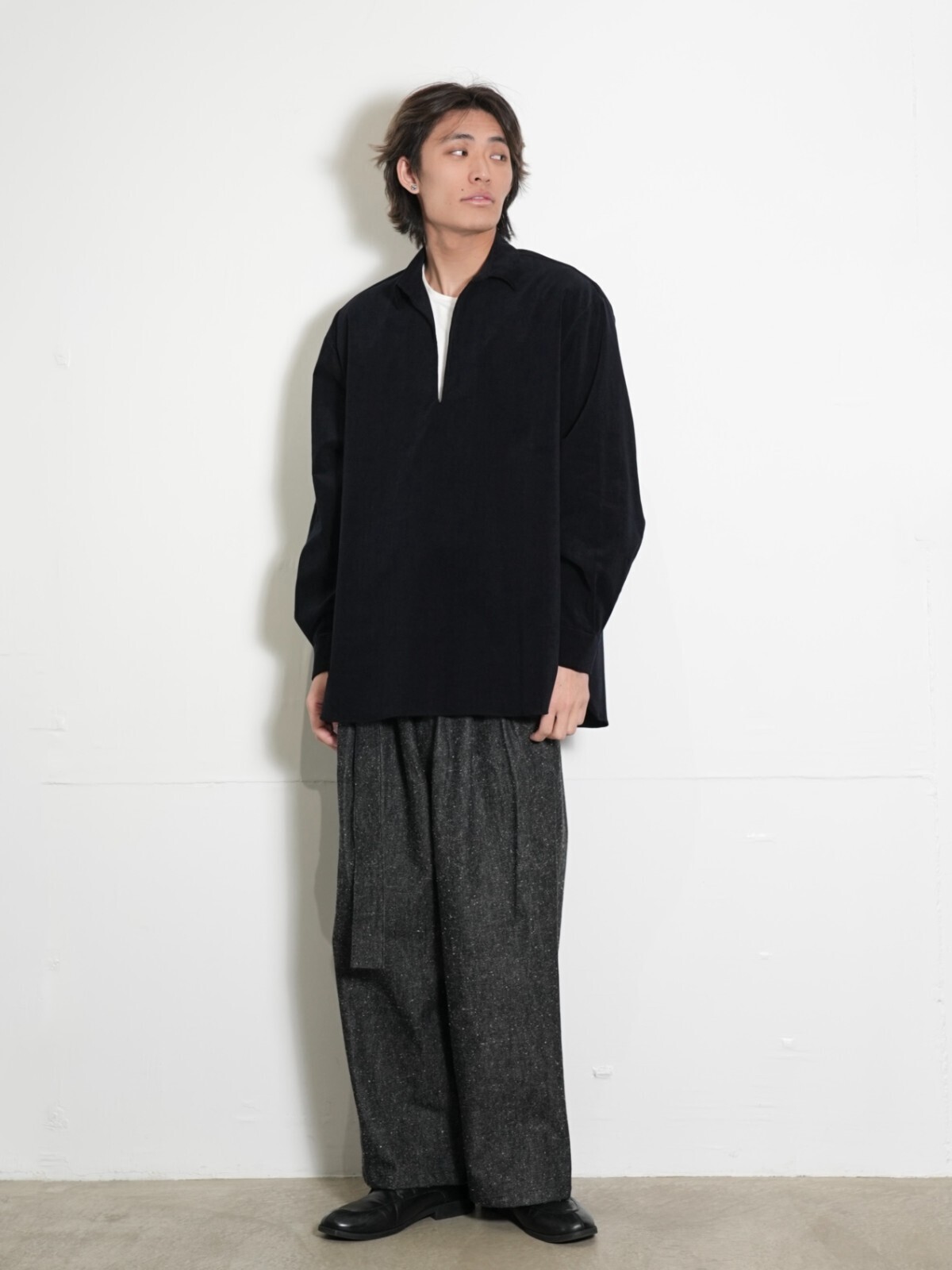 Blanc YM 女士 & 男士 Summer Corduroy Skipper Shirt 圖片10