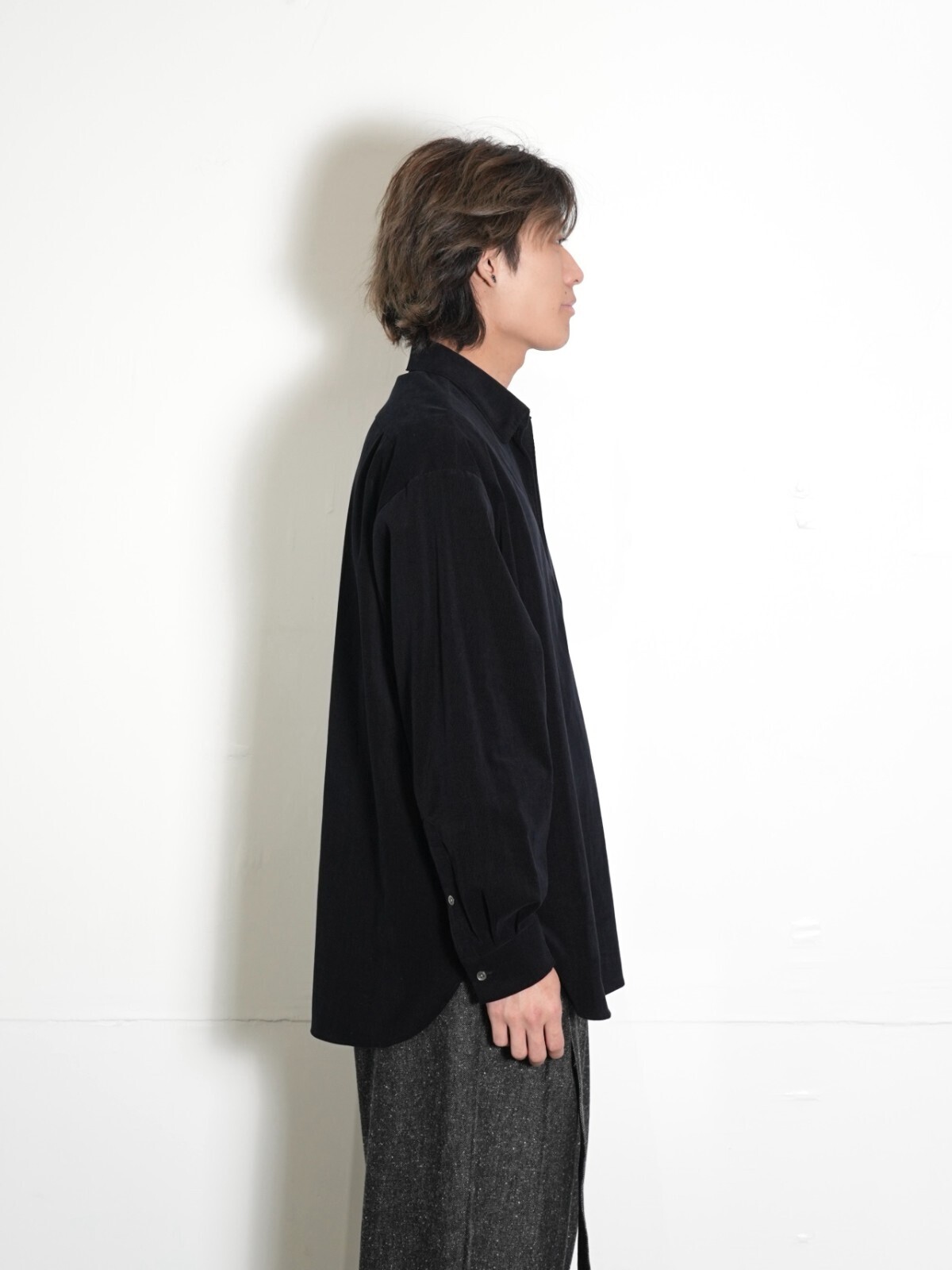 Blanc YM 女士 & 男士 Summer Corduroy Skipper Shirt 圖片8