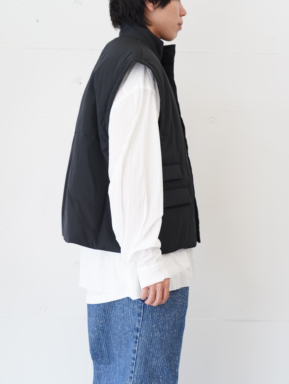 Blanc YM WOMENS & MENS Ripstop Padded Vest IMAGE2