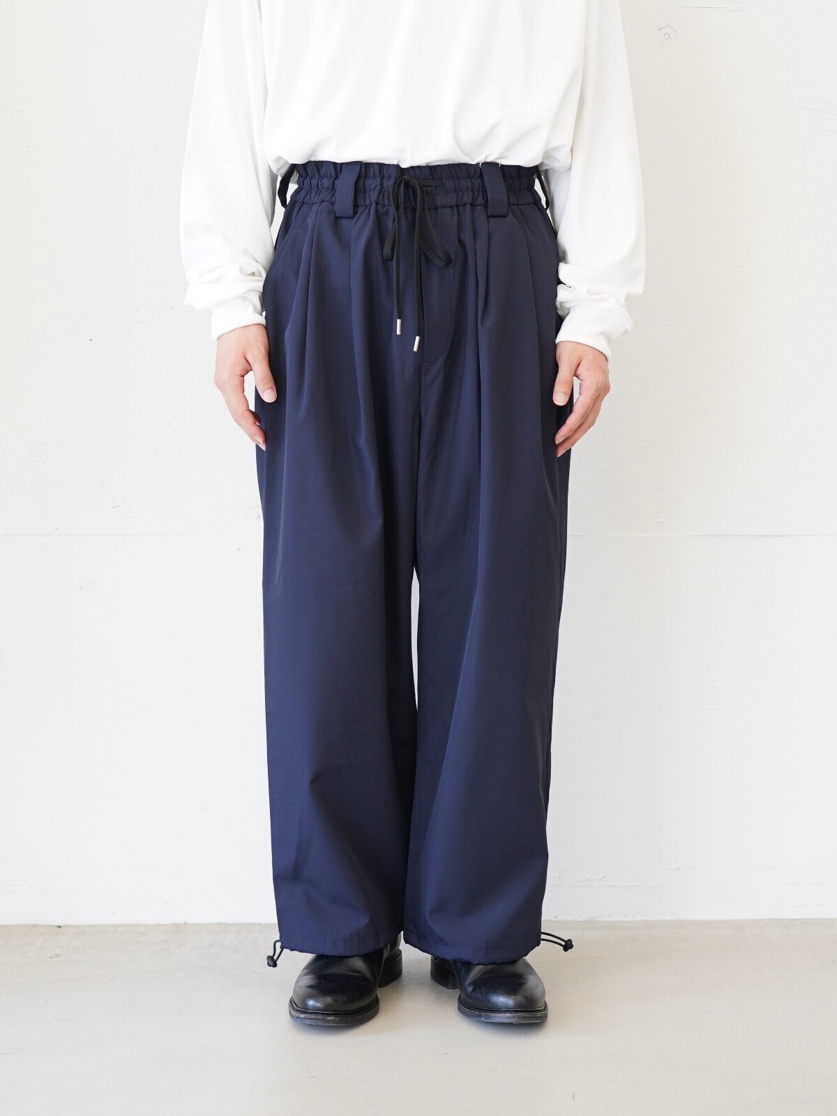 ブラン ワイエム レディース & メンズ リップストップワイドパンツ 画像1