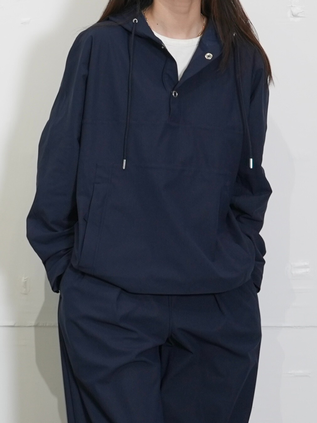 CURLY&Co. 여성 & 남성 SORONA TRICOT ANORAK -solid- 이미지10