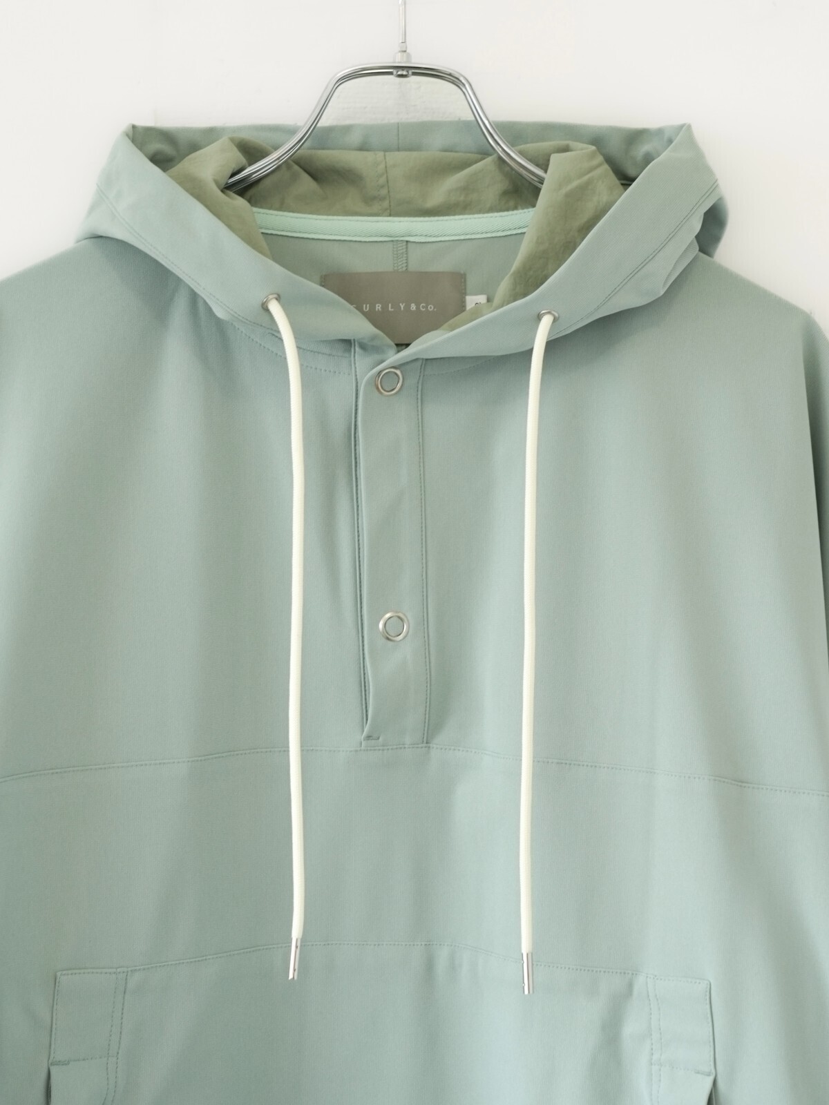 CURLY&Co. 여성 & 남성 SORONA TRICOT ANORAK -solid- 이미지23