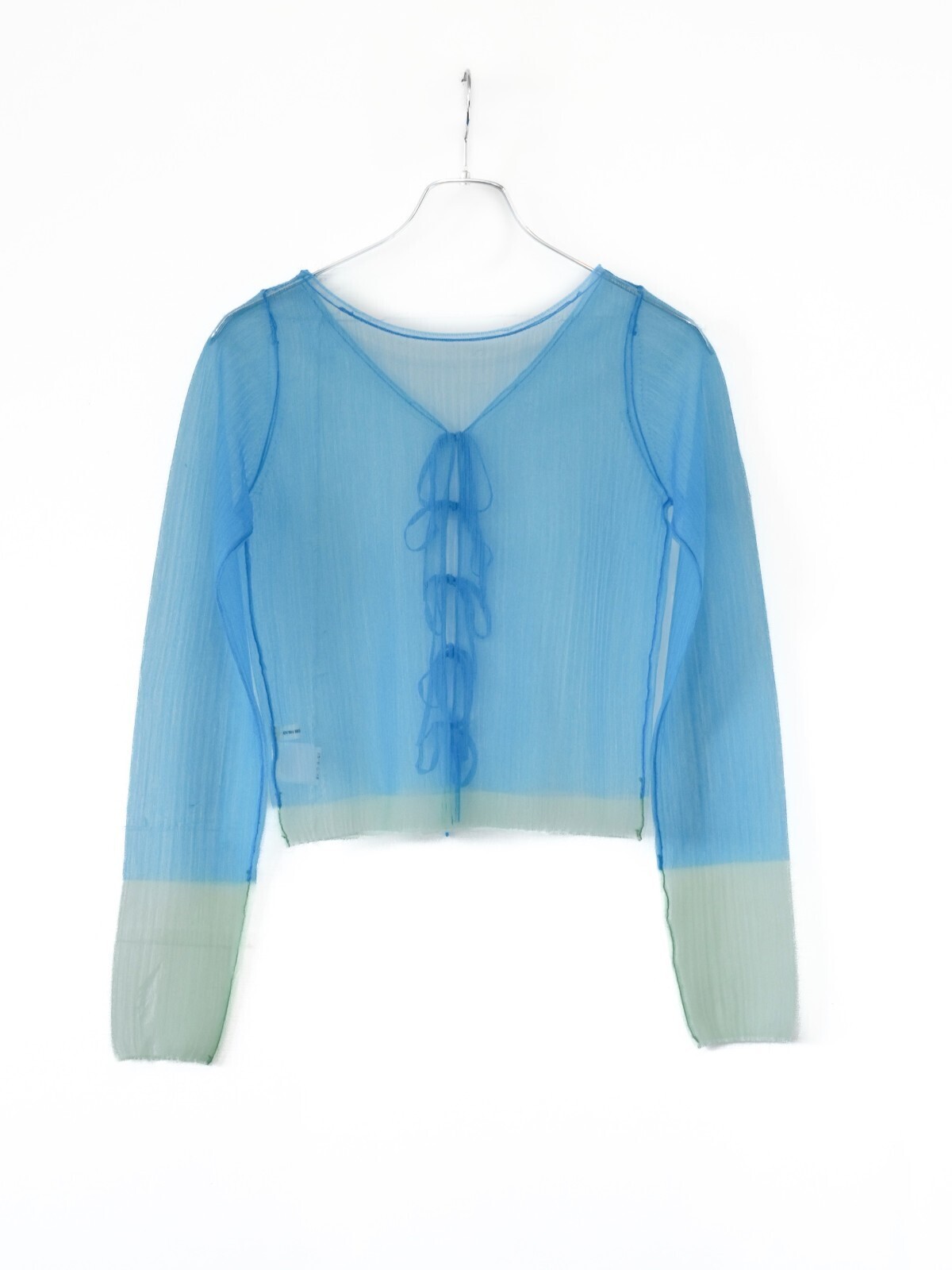 OPEN SESAME CLUB WOMENS haze rib cardigan IMAGE16