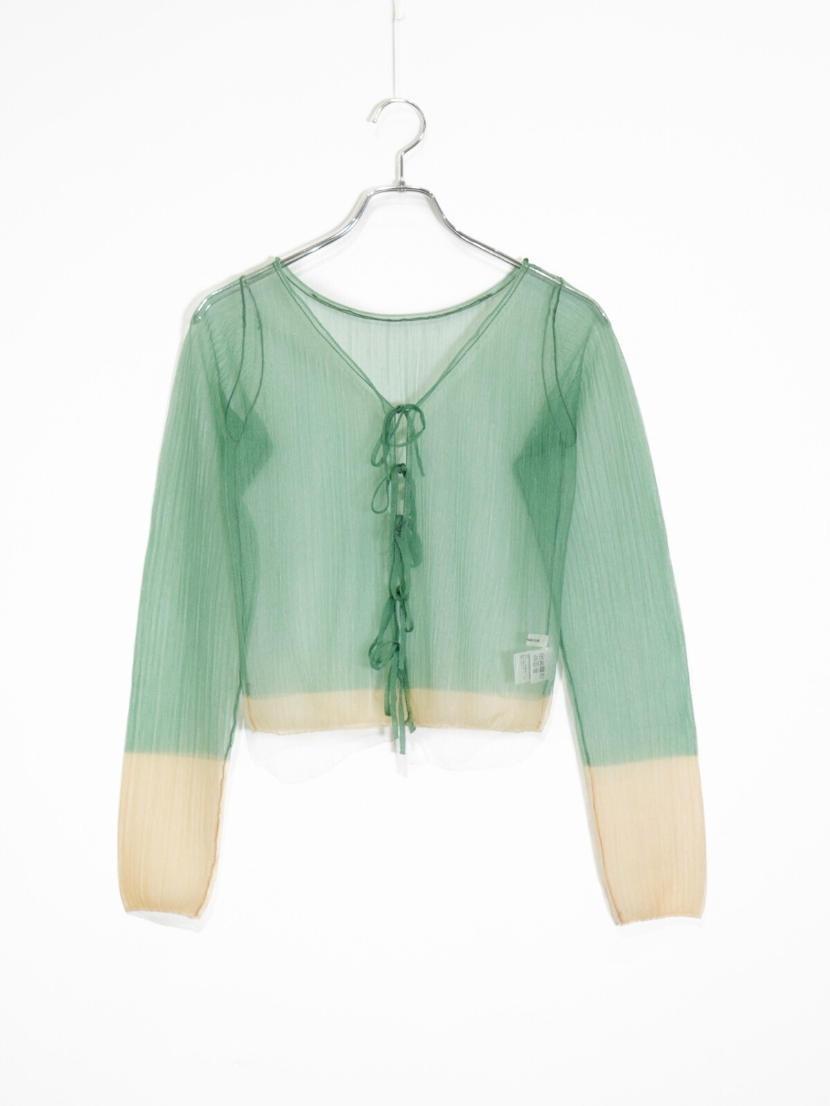 OPEN SESAME CLUB WOMENS haze rib cardigan IMAGE23