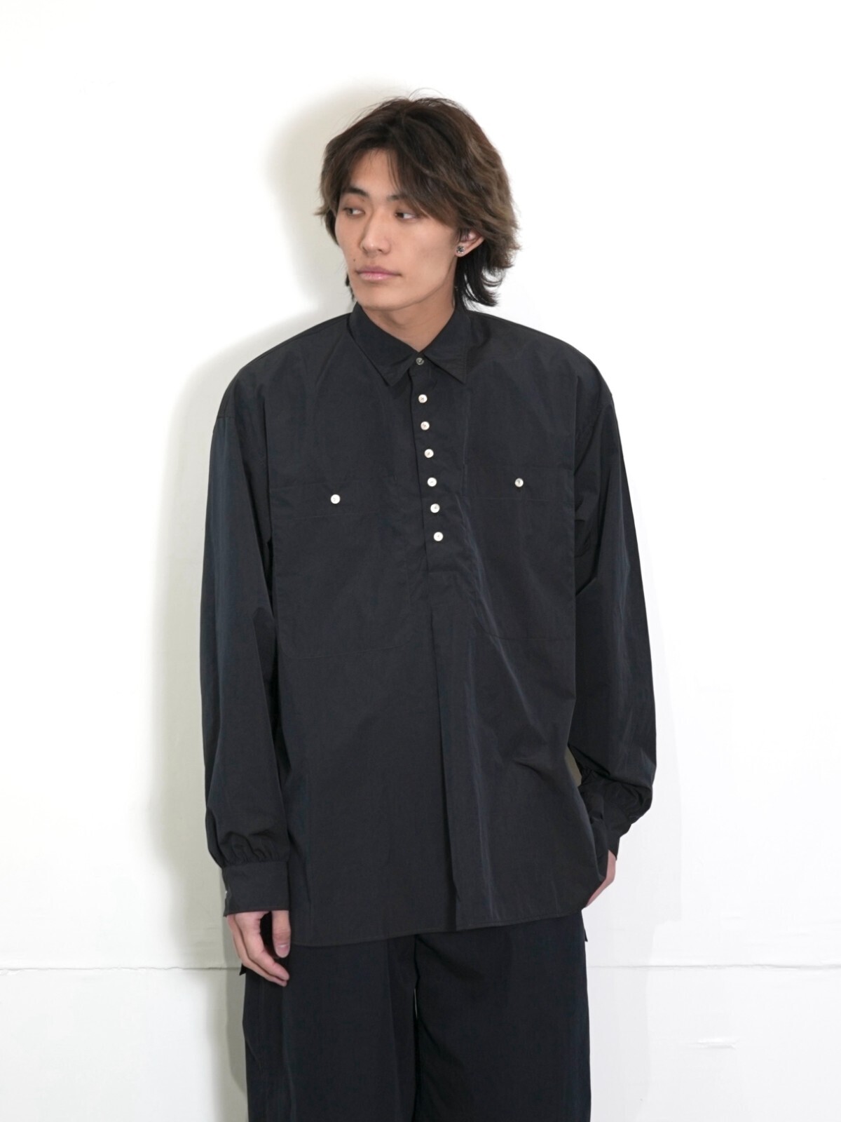 AXIS 여성 & 남성 Over Size Pull Over Shirts【HAMMOCK Ex.】 이미지5