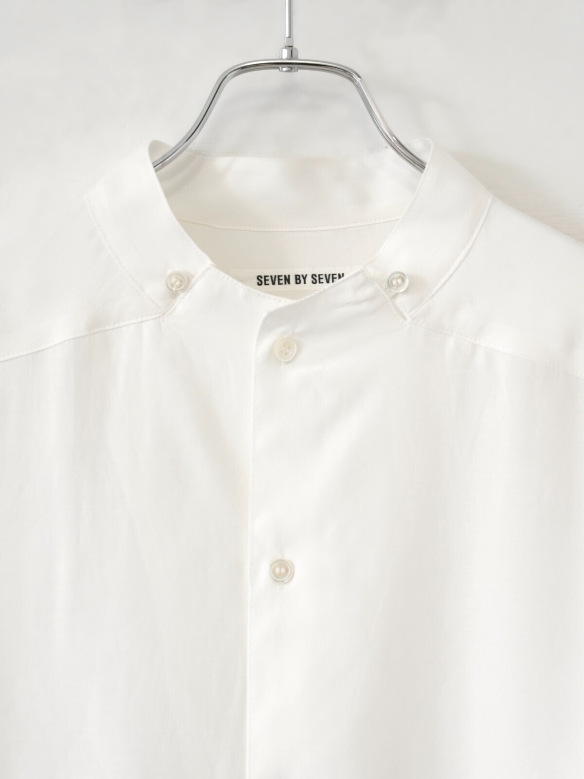 SEVEN BY SEVEN 男士 STAND COLLAR SHIRTS -Silk/Rayon- 图片17