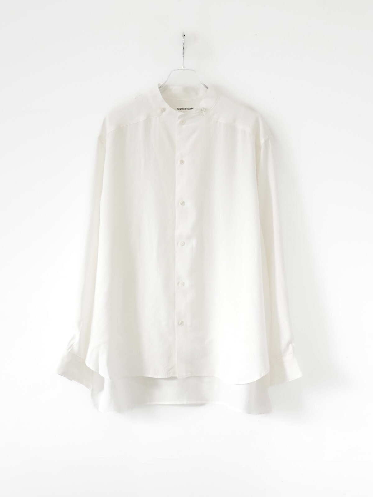 SEVEN BY SEVEN 男士 STAND COLLAR SHIRTS -Silk/Rayon- 图片16