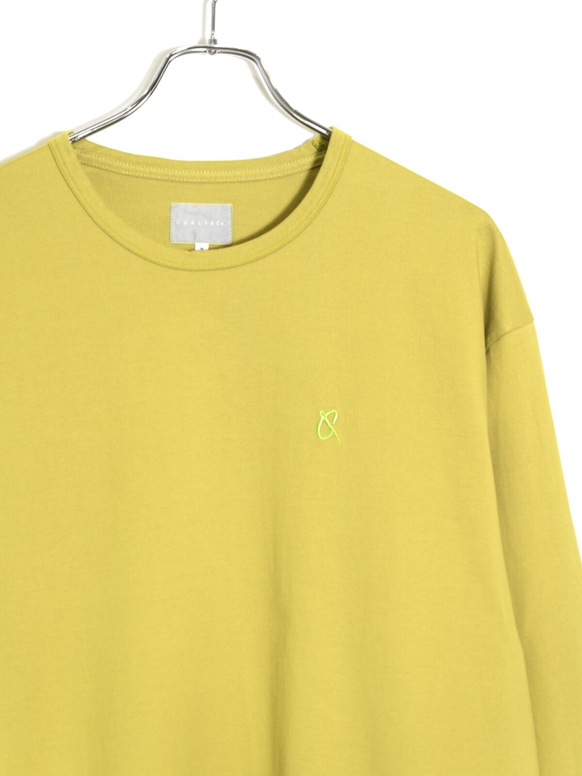 カーリー レディース & メンズ 刺繍ロングスリーブTシャツ 画像14