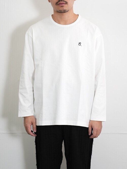 EMBROIDERY L/S TEE｜CURLY&Co. WOMENS & MENS