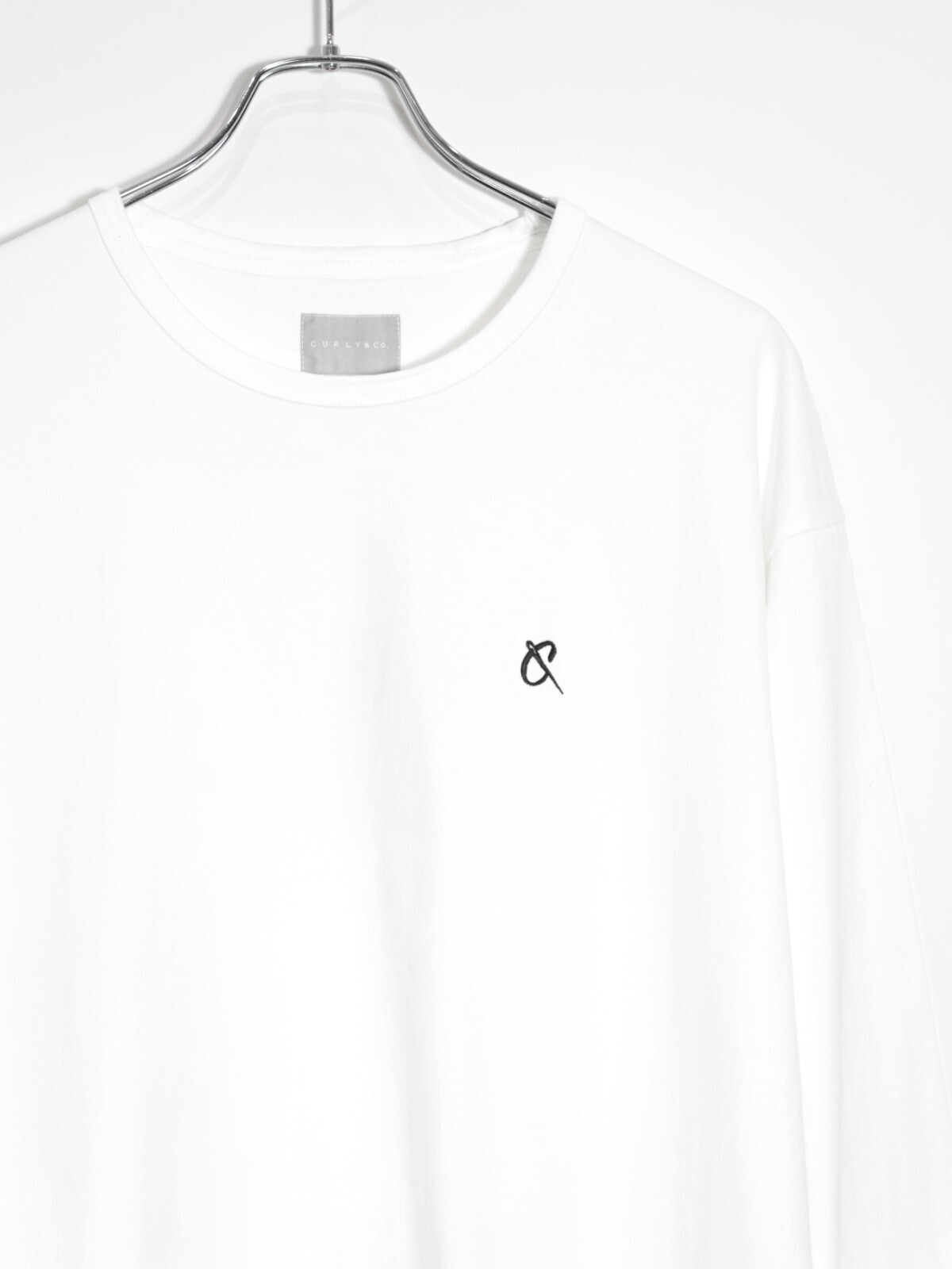 カーリー レディース & メンズ 刺繍ロングスリーブTシャツ 画像6