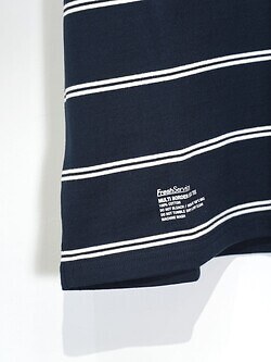 フレッシュサービス メンズ マルチボーダー半袖Tシャツ 画像15