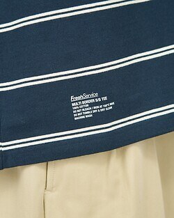 フレッシュサービス メンズ マルチボーダー半袖Tシャツ 画像20