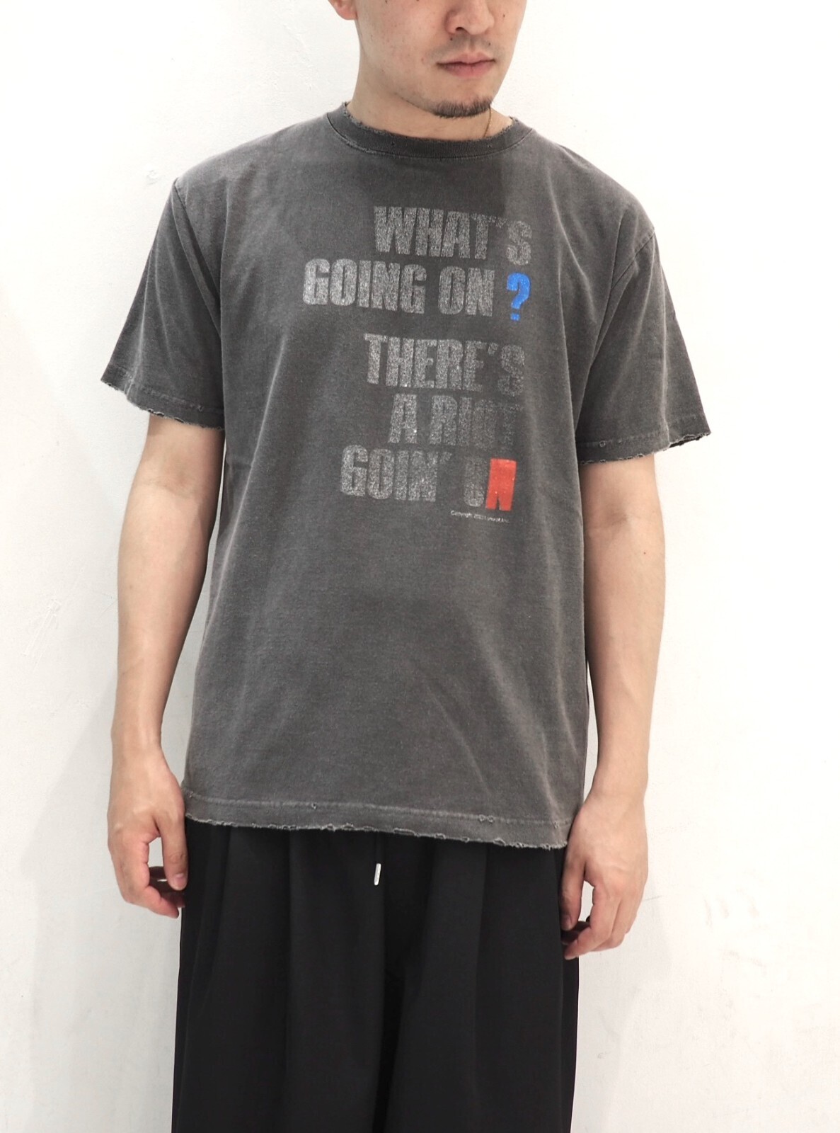 Lamrof WOMENS & MENS Black answer song T IMAGE7