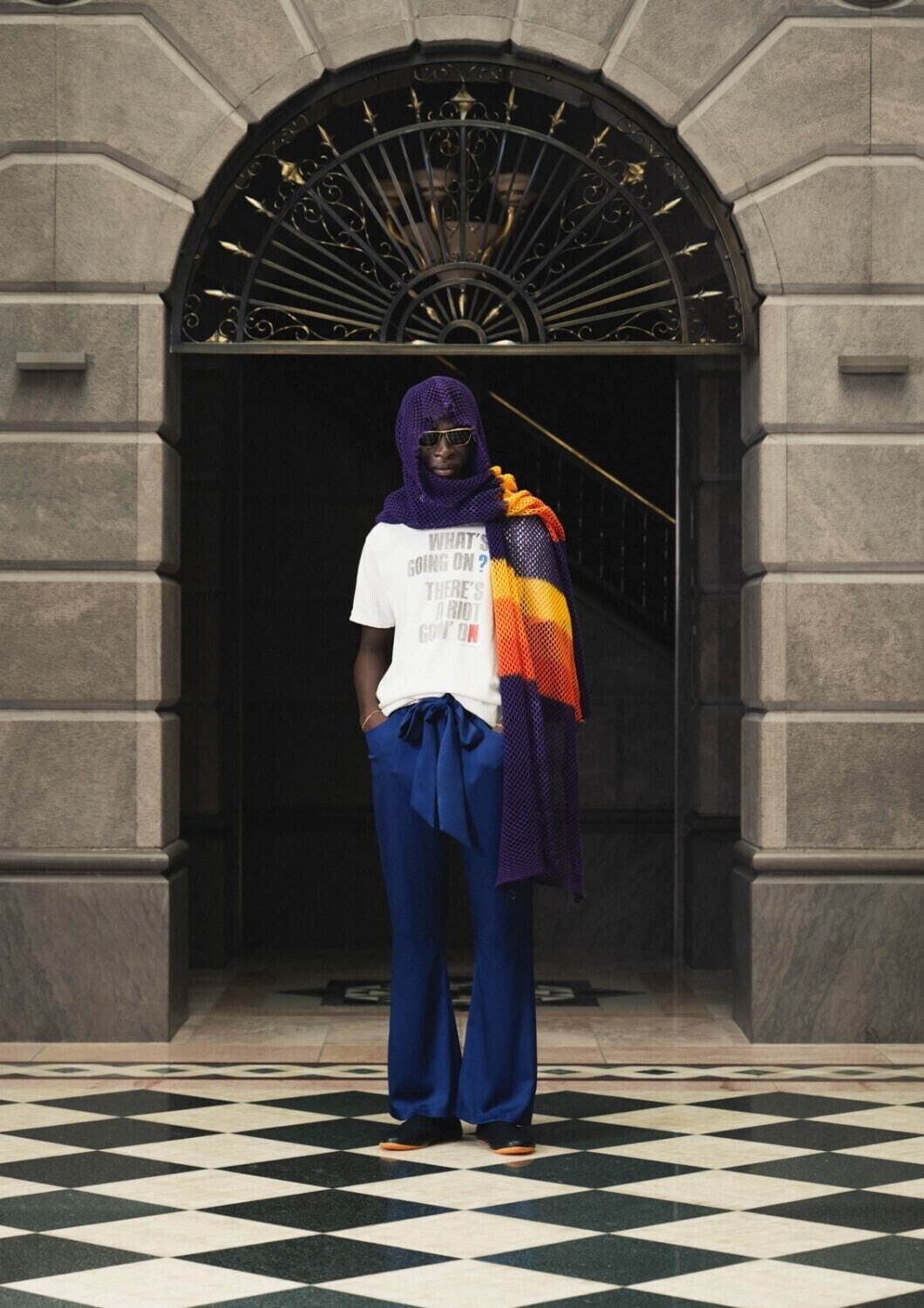 Lamrof WOMENS & MENS Black answer song T IMAGE18