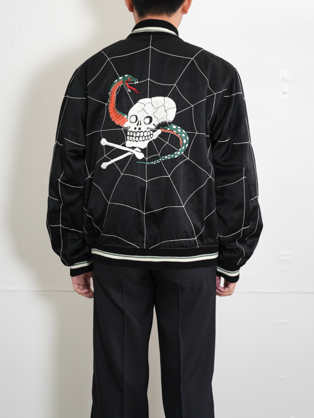 DAIRIKU 여성 & 남성 "Snake&Skull" Ska Jumper 이미지4