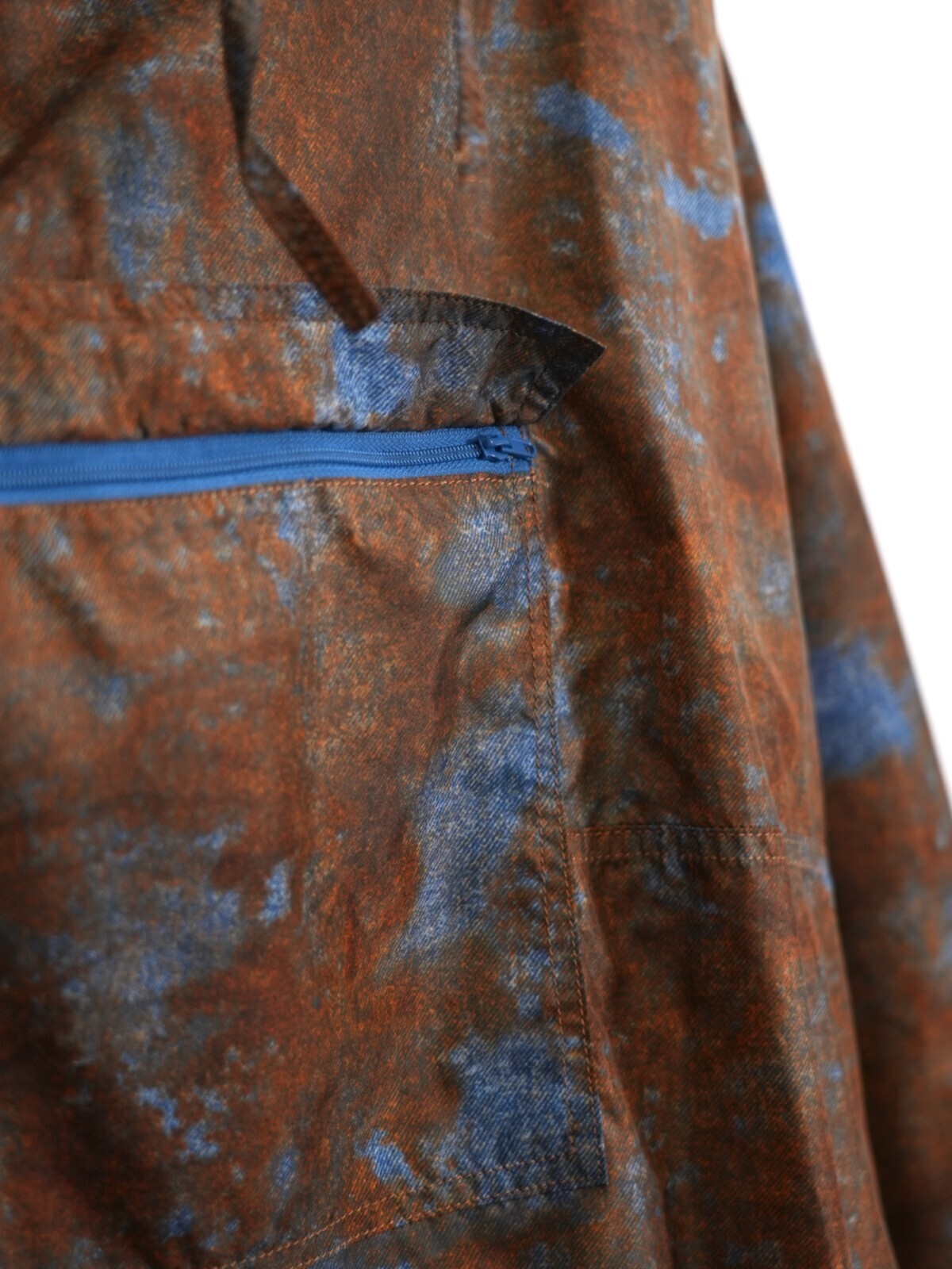 DAIRIKU 男士 Vintage Denim Printed Anorak Parka 图片4