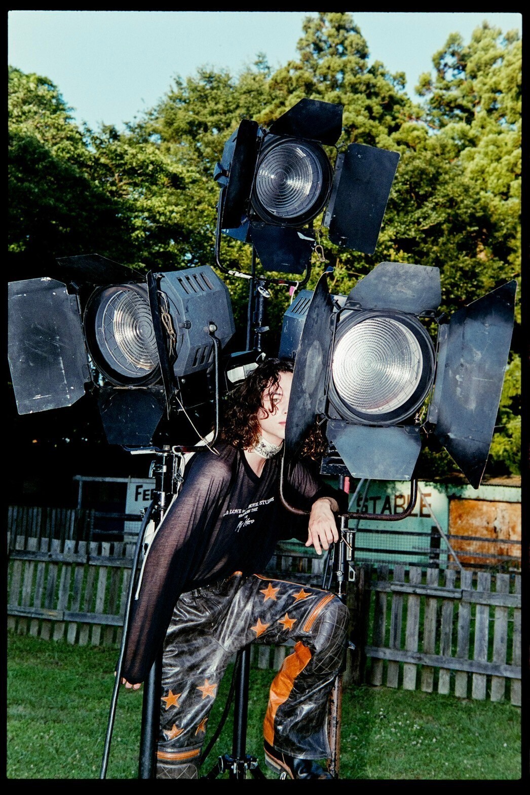 DAIRIKU 남성 "See-through" Big Raglan Tee 이미지22