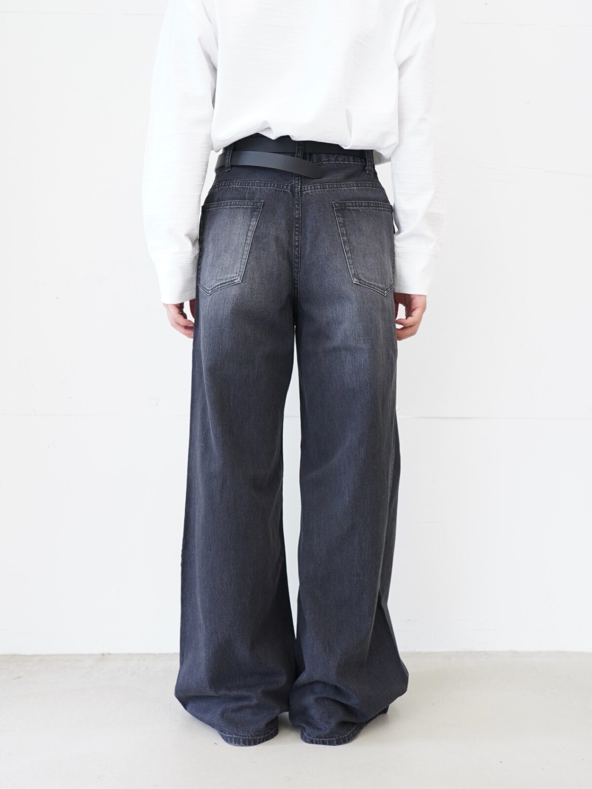 Hibiki Nakaminami 男士 ZIPPED DENIM TROUSERS 圖片3