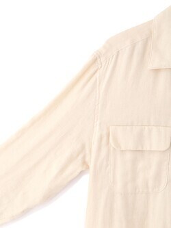 セブン バイ セブン レディース & メンズ トリプルガーゼ フラットカラーシャツ -無染色オーガニックコットン- 写真5