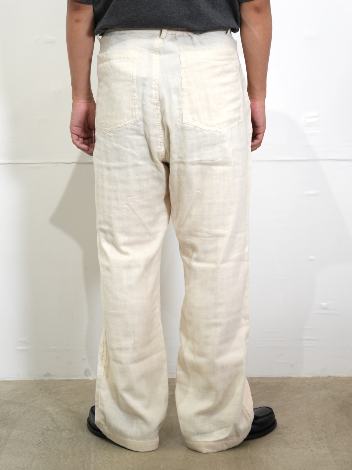 SEVEN BY SEVEN 男士 TRIPLE GAUZE EASY TROUSERS -Unstained organic cotton- 图片12