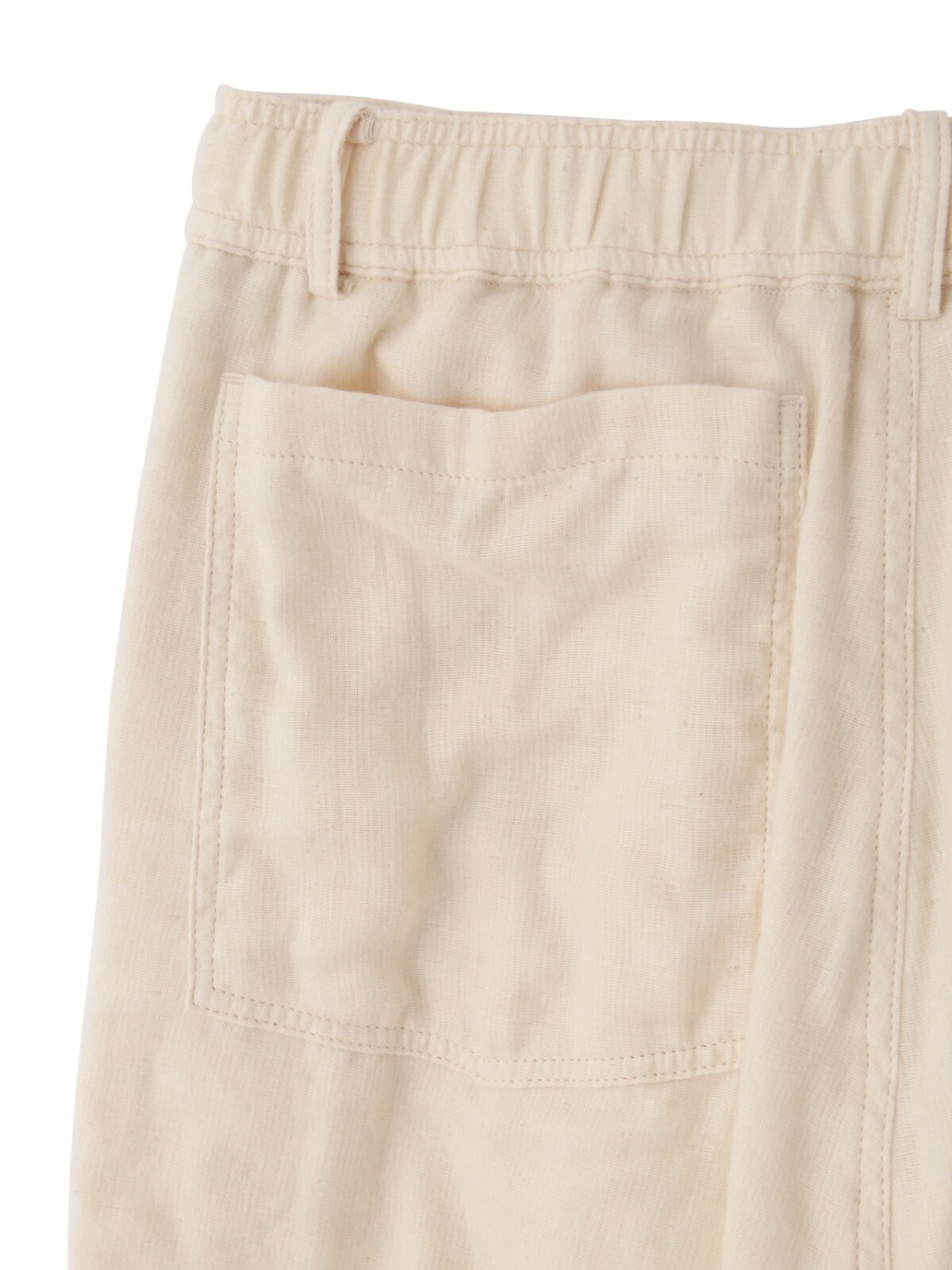 SEVEN BY SEVEN 男士 TRIPLE GAUZE EASY TROUSERS -Unstained organic cotton- 图片6