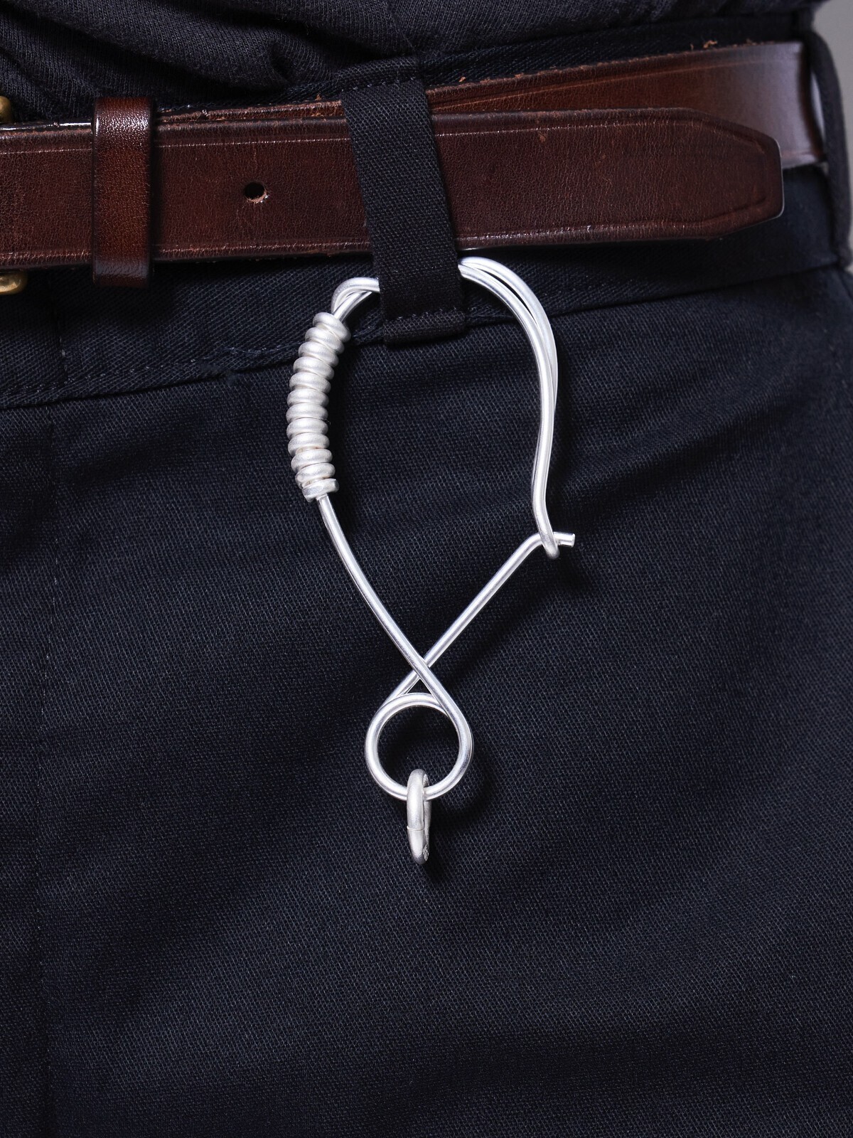 SEVEN BY SEVEN WOMENS & MENS 【SBS*BAUGO HEIAN】WIREWORK SAFETY PIN - Small - IMAGE8