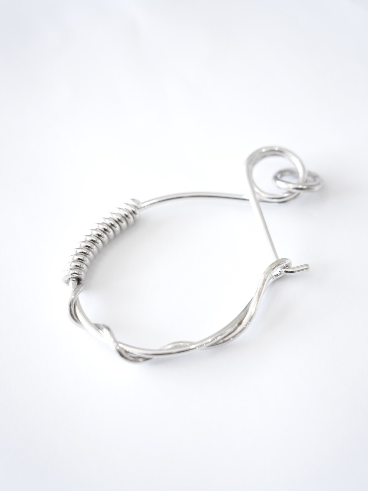 SEVEN BY SEVEN WOMENS & MENS 【SBS*BAUGO HEIAN】WIREWORK SAFETY PIN - Small - IMAGE6