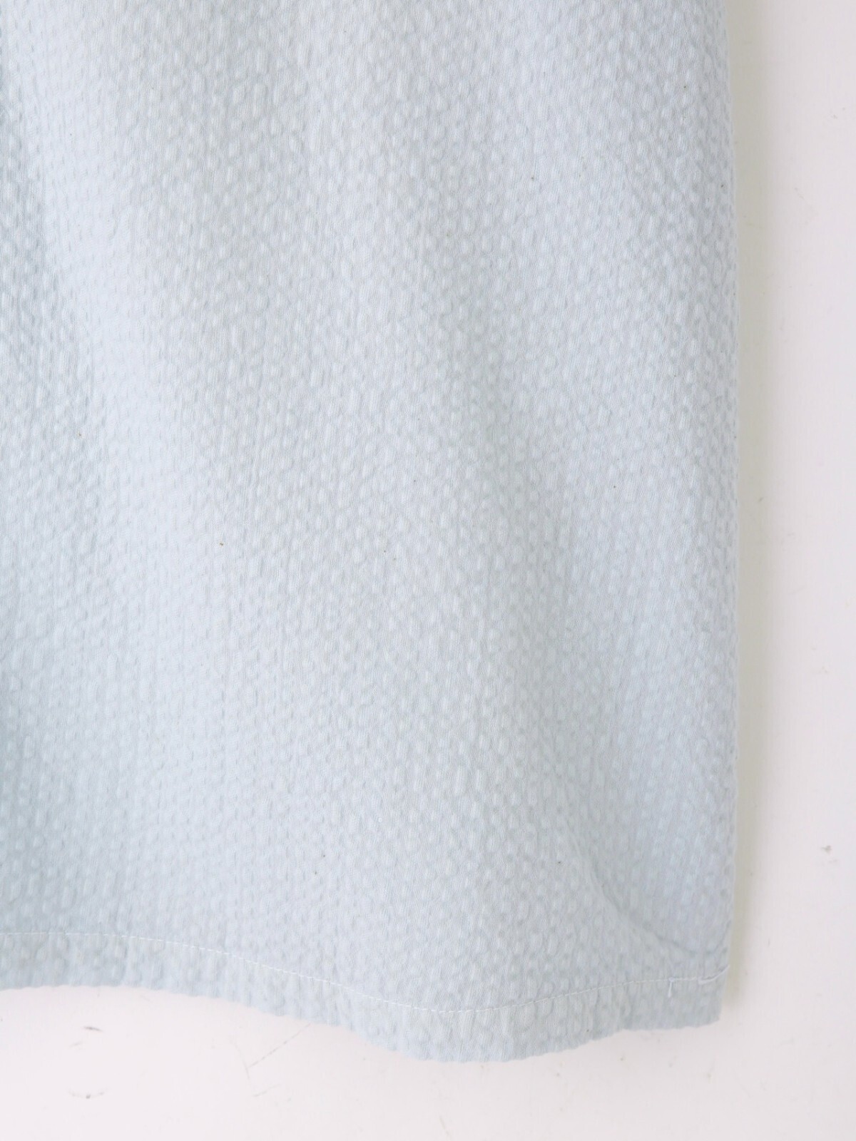 SEVEN BY SEVEN 男裝 OVER DYED OPEN COLLAR SHIRTS S/S - Stripe seersucker - 圖片13