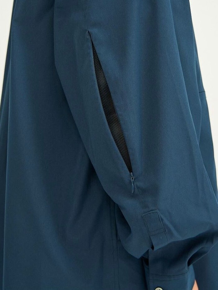 FreshService 남성 STRETCH MATTE TAFFETA BAND COLLAR SHIRT 이미지26