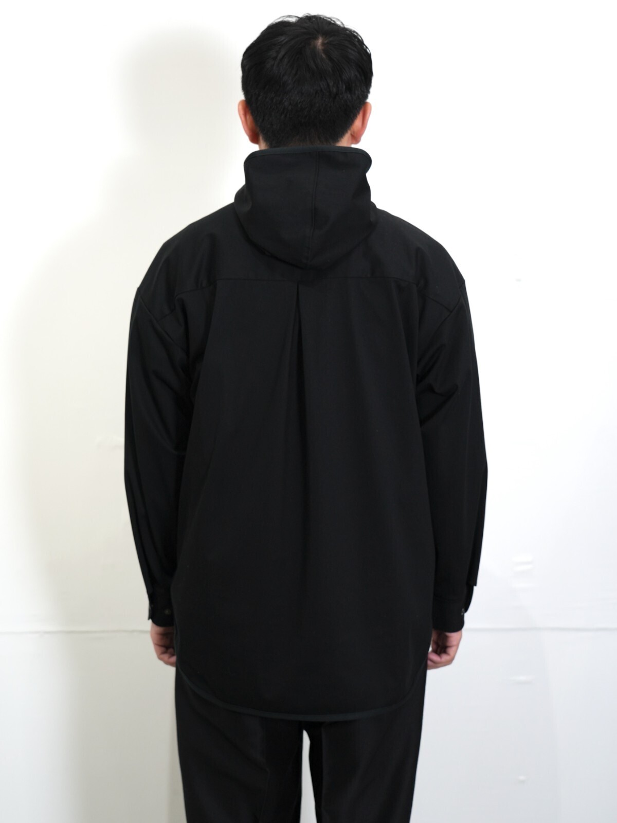 CURLY&Co. 女裝 & 男裝 WARP KNIT HOODED SHIRT JACKET 圖片3