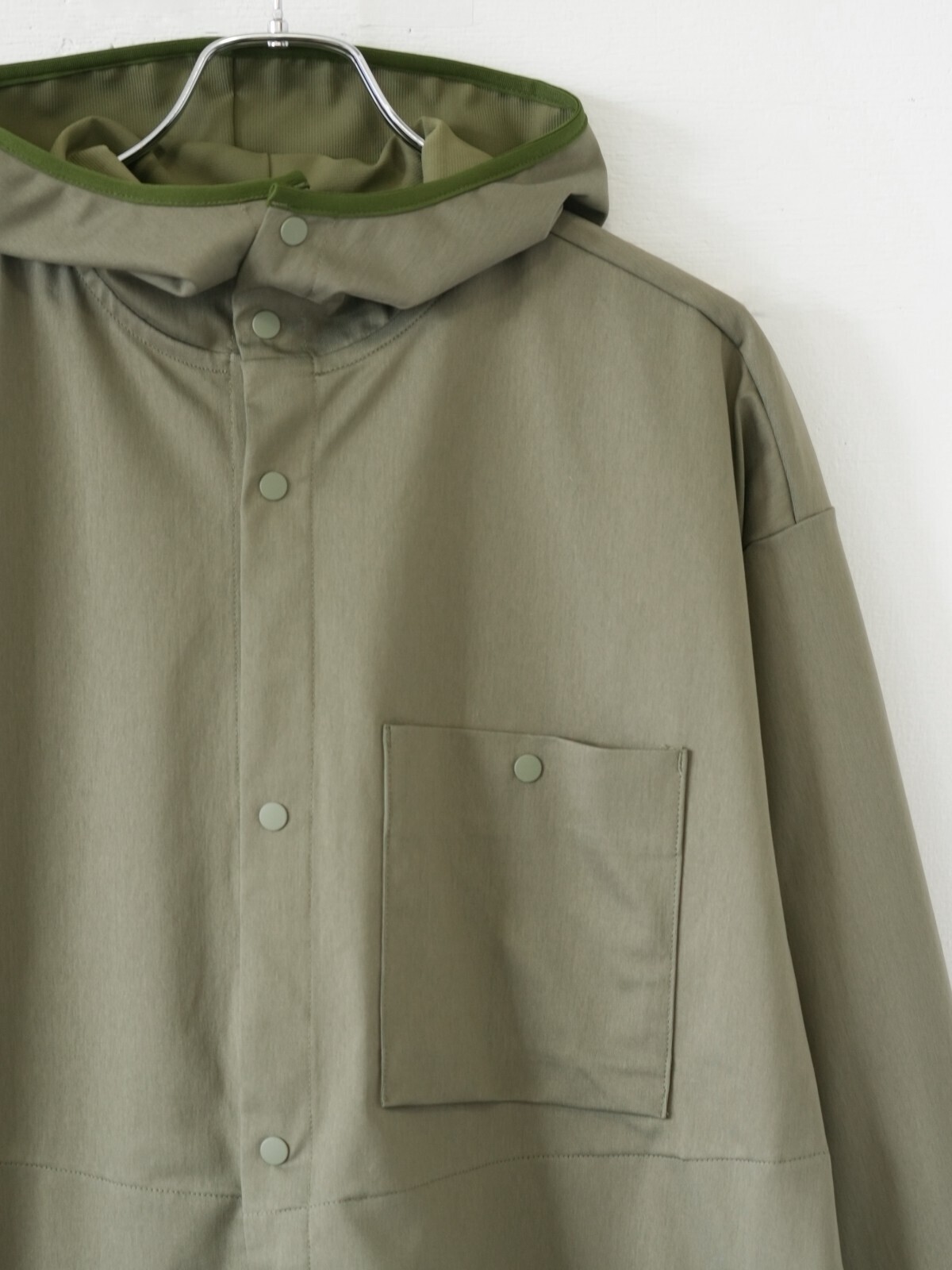 CURLY&Co. 女裝 & 男裝 WARP KNIT HOODED SHIRT JACKET 圖片18