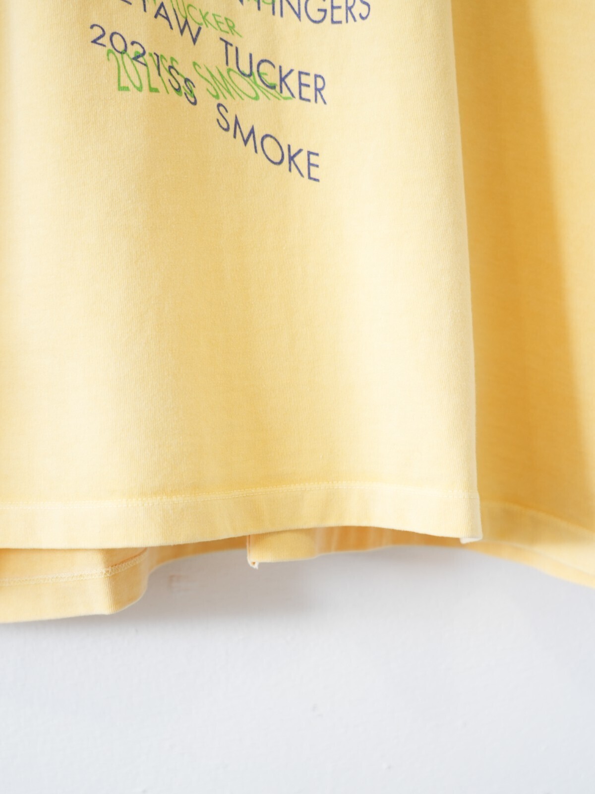 BELPER 여성 & 남성 WASHED TYPOGRAPHY T 이미지7