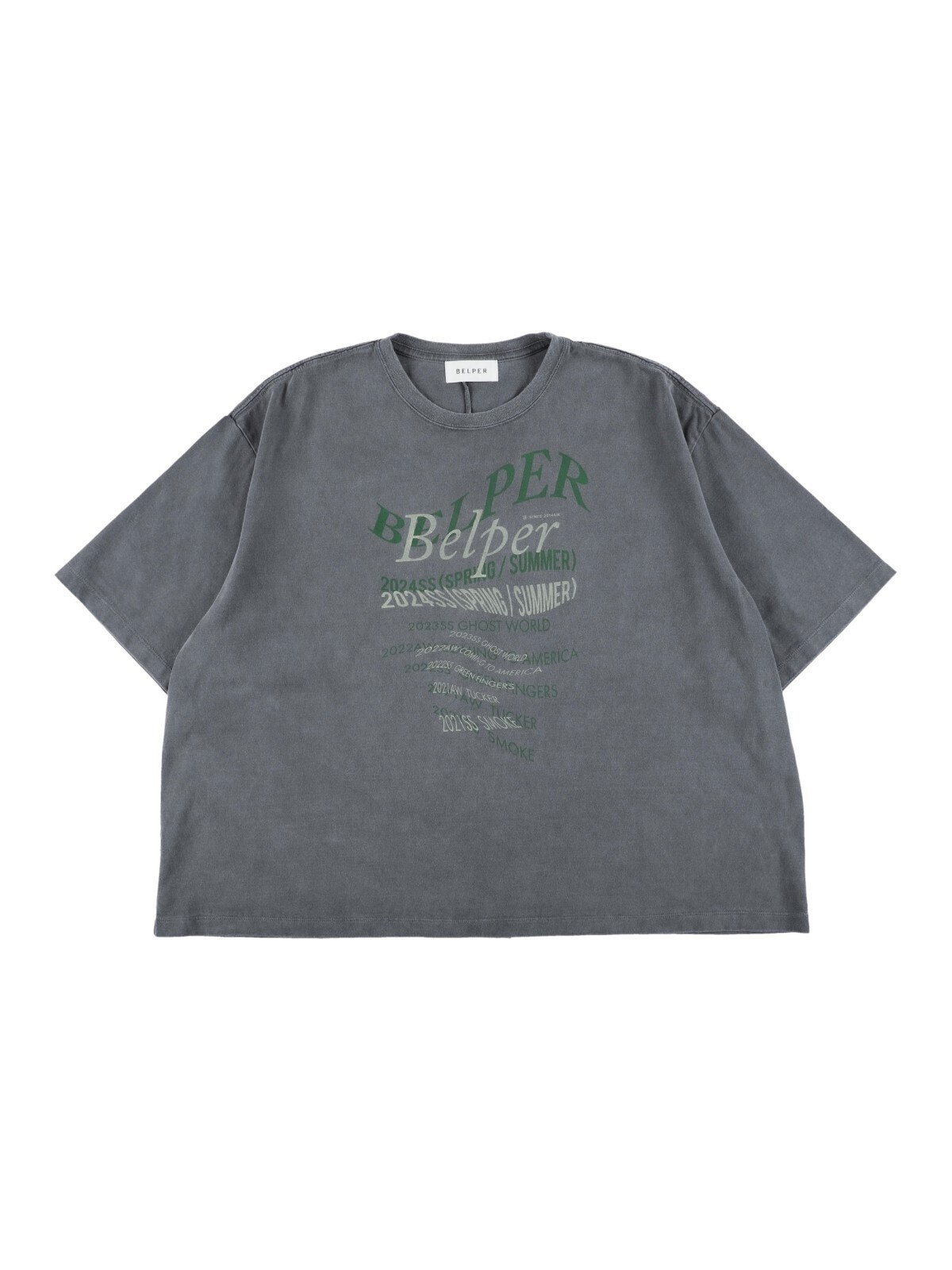 BELPER WOMENS & MENS WASHED TYPOGRAPHY T IMAGE13