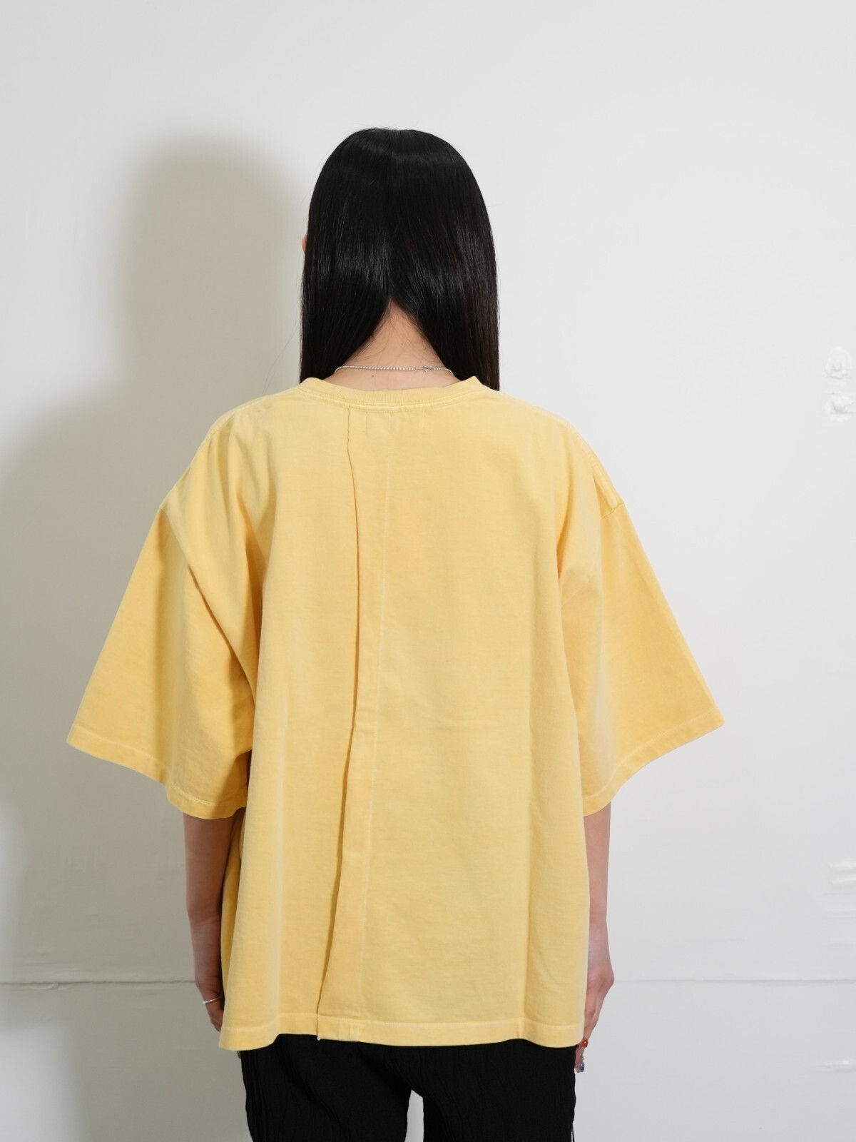 BELPER 여성 & 남성 WASHED TYPOGRAPHY T 이미지3