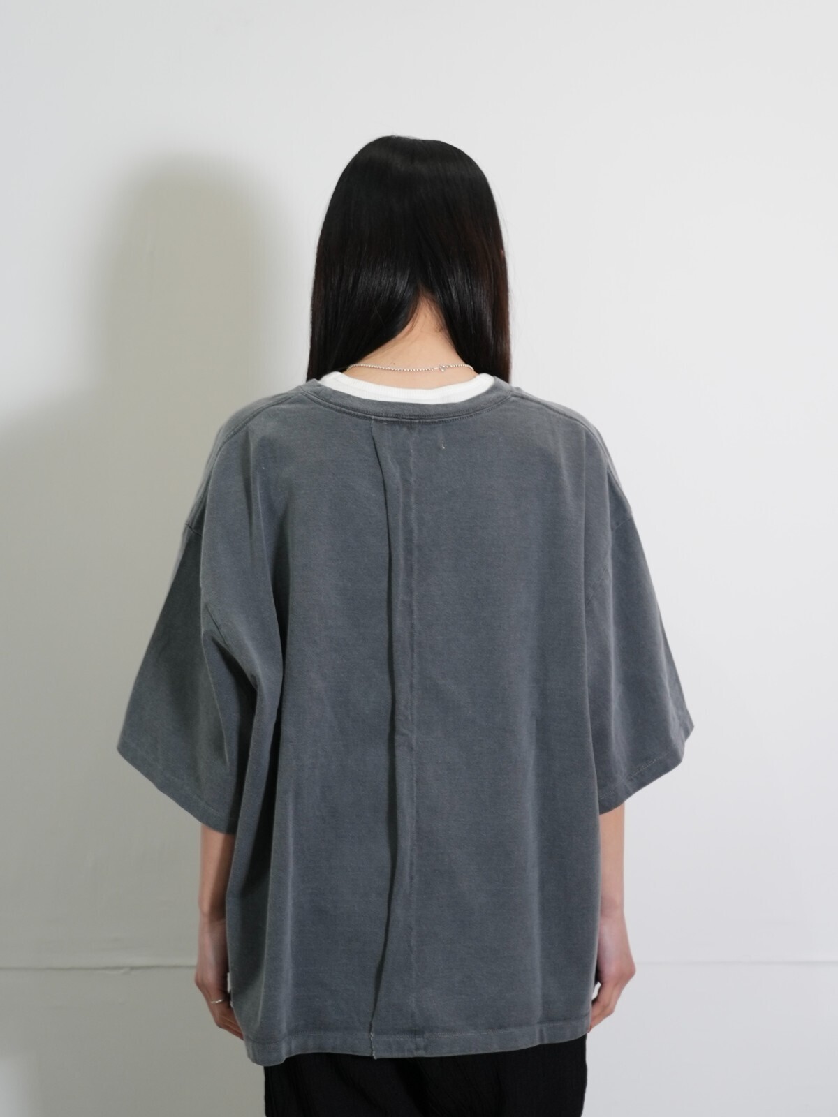 BELPER 여성 & 남성 WASHED TYPOGRAPHY T 이미지23