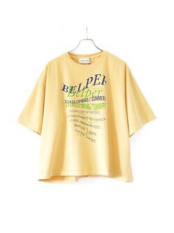 ベルパー レディース & メンズ ウォッシュド タオポグラフィTシャツ 写真15