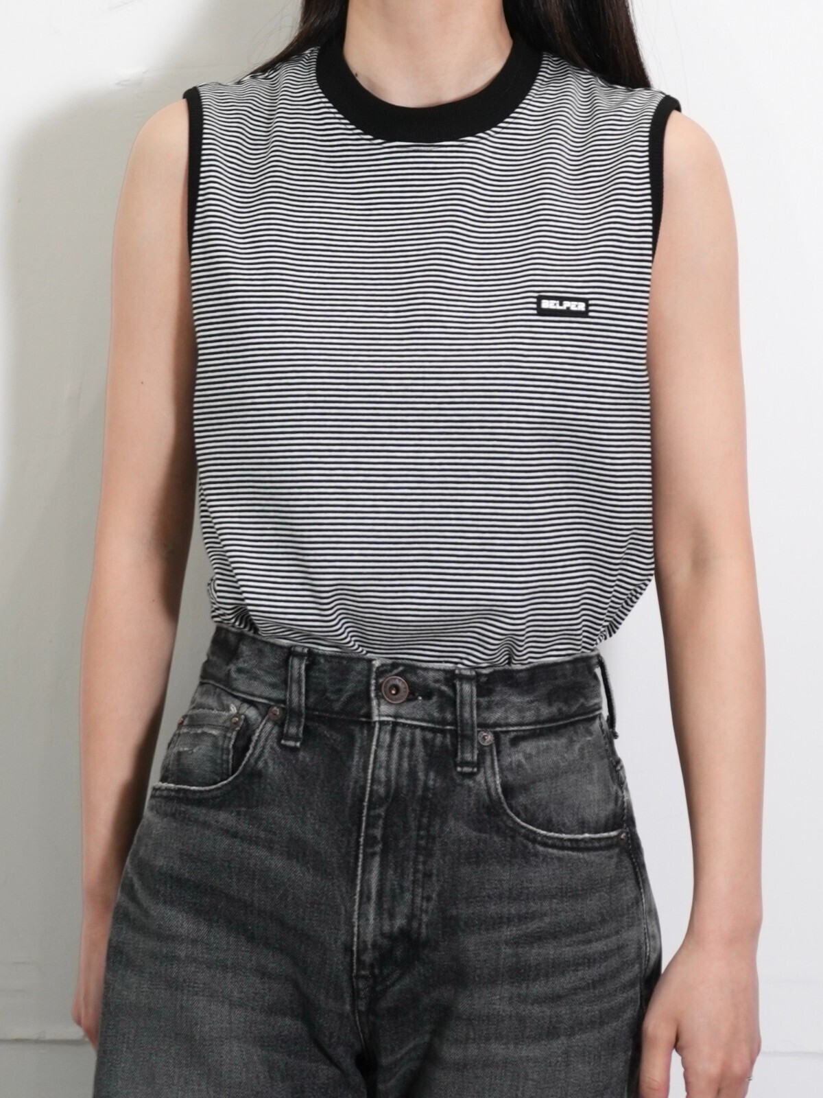 BELPER 女士 SLEEVELESS STRIPES TOP 圖片21