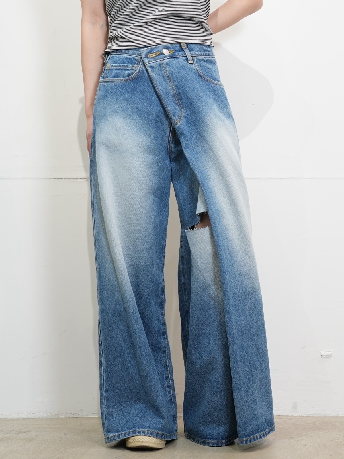 BELPER 女士 HANG OUT DENIM PANTS 图片19