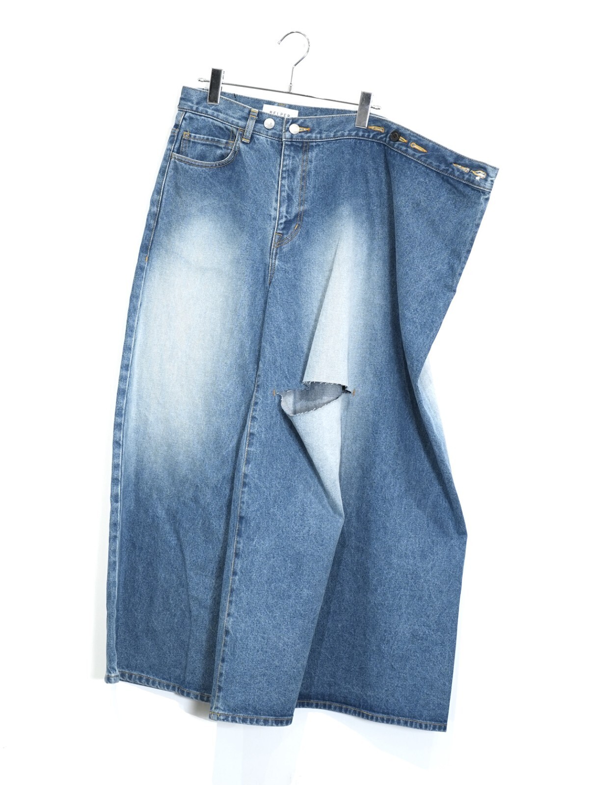 belper ハングアウトデニムパンツ インディゴ