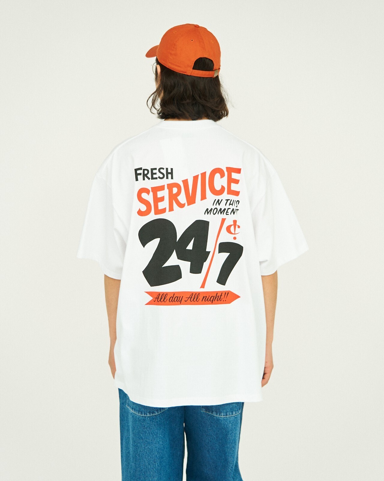FreshService WOMENS & MENS CORPORATE PRINTED S/S TEE All Day All Night IMAGE5